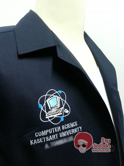 เสื้อช็อป ภาควิชาวิทยาการคอมพิวเตอร์ คณะวิทยาศาสตร์ มหาวิทยาลัยเกษตรศาสตร์ วิทยาเขตศรีราชา